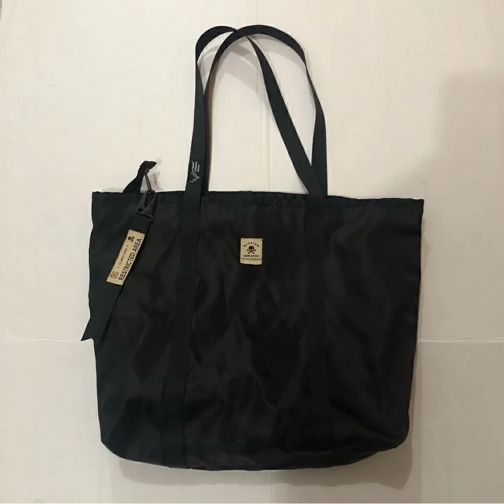 AMG Atomic Mission Gear Black Tote Bag